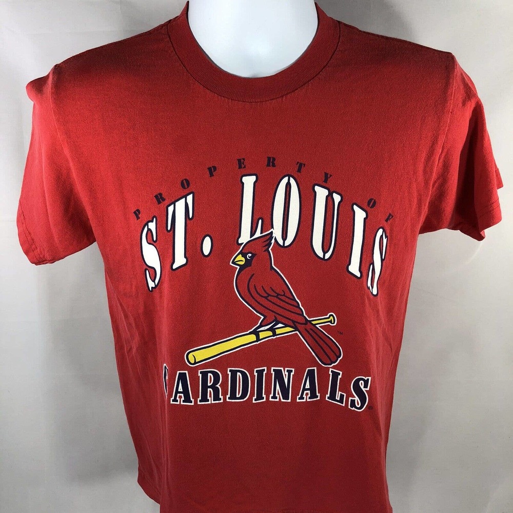 Vintage St. Louis Cardinals Baseball Mark McGwire Youth Large Double Sided 90s